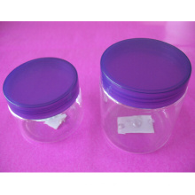 4oz und 8oz Clear Pet Jar mit Schraubverschluss